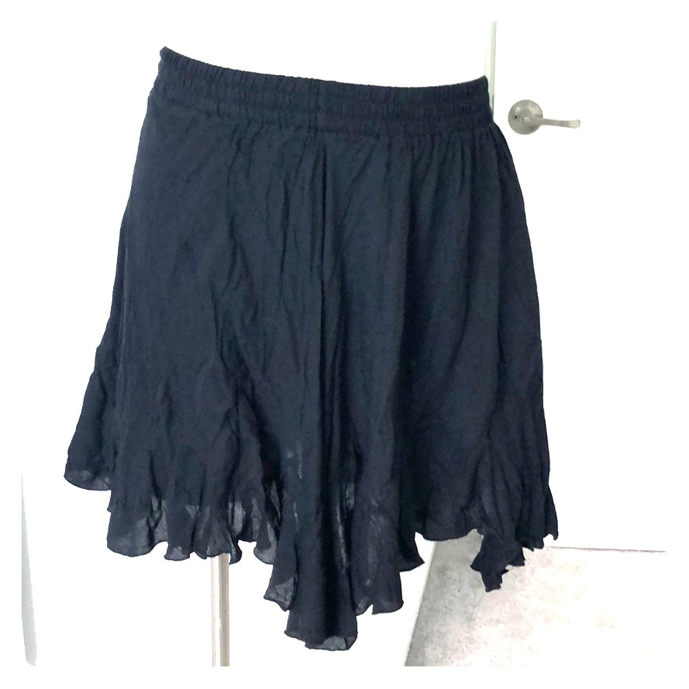 New, Free people Black flirty skirt